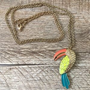 Parrot Pendant Necklace